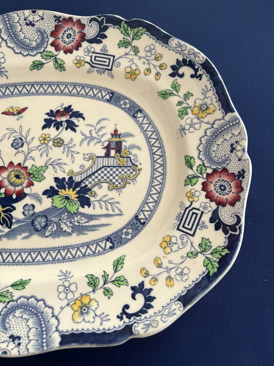 Coalport, Canton, Kings ware dinner set