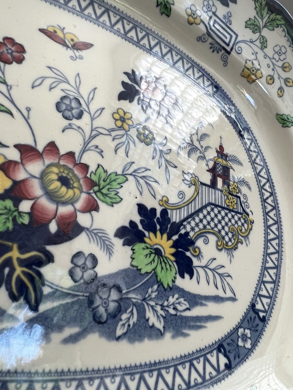 Coalport, Canton, Kings ware dinner set