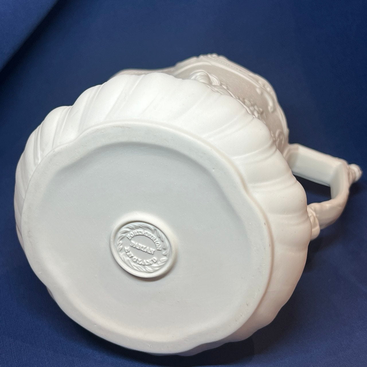 Portmeirion, Parian, Large Bisque Porcelain Pitcher