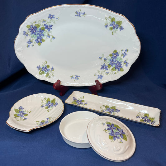 Royal Grafton, Jacobean –  Trinket Dish & Plate Set